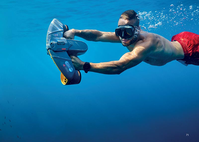 Brochure Sublue - scooters sous-marins